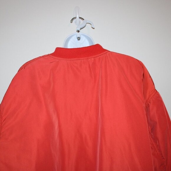 ASOS Bomber Jacket - Orange - Picture 7 of 9